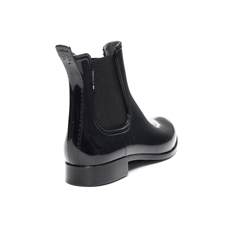 JAPLOU Noir, Bottines Méduse