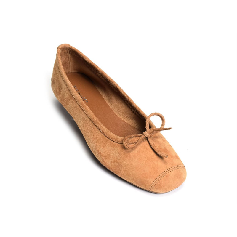 HARMONY Camel, Ballerines Reqins