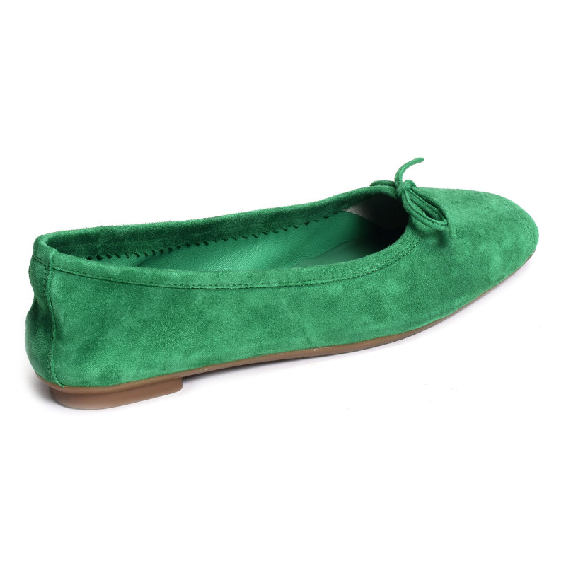 HARMONY Vert, Ballerines Reqins