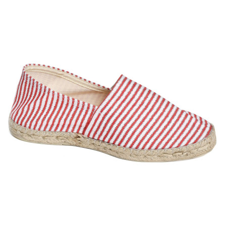 324 Rouge Blanc, Espadrilles La Maison de l'Espadrille