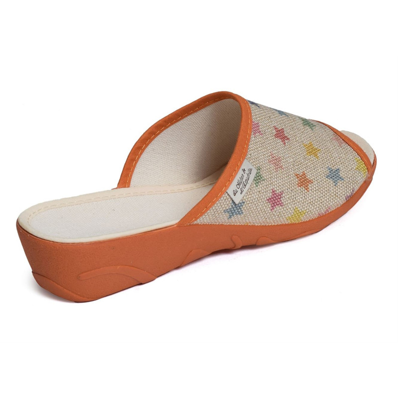 2064 Orange, Mules La Maison de l'Espadrille