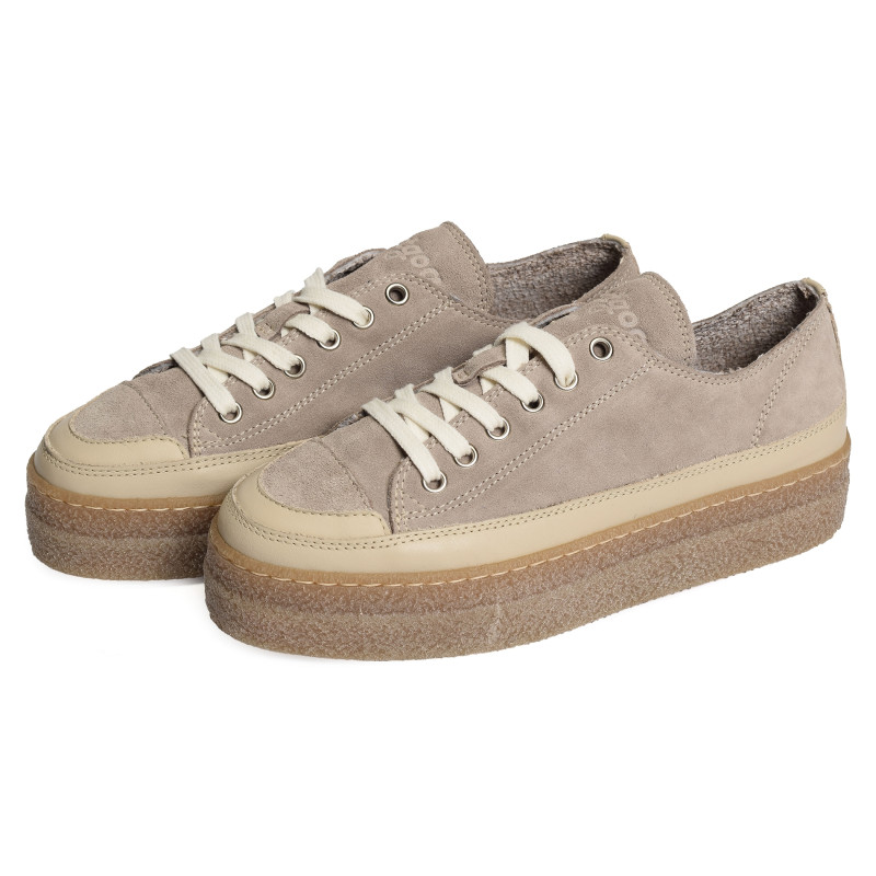 MYO PLATO Taupe, Sneakers basses Patgoa