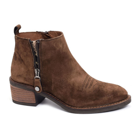 NELLY 4441 Marron, Bottines Alpe