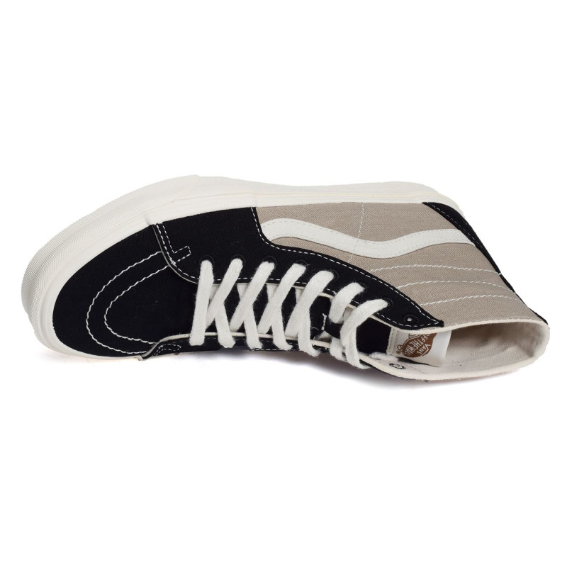 UA SK8 HI TAPERED Noir Beige, Baskets montantes Vans