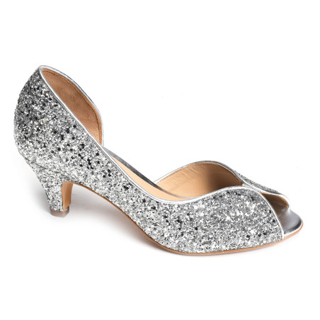 13890 Argent, Peep toes Qootum