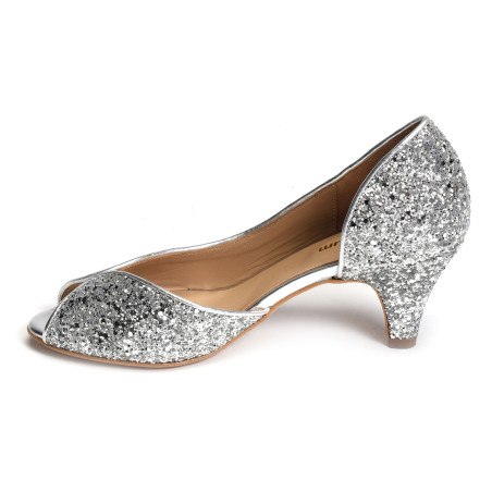 13890 Argent, Peep toes Qootum