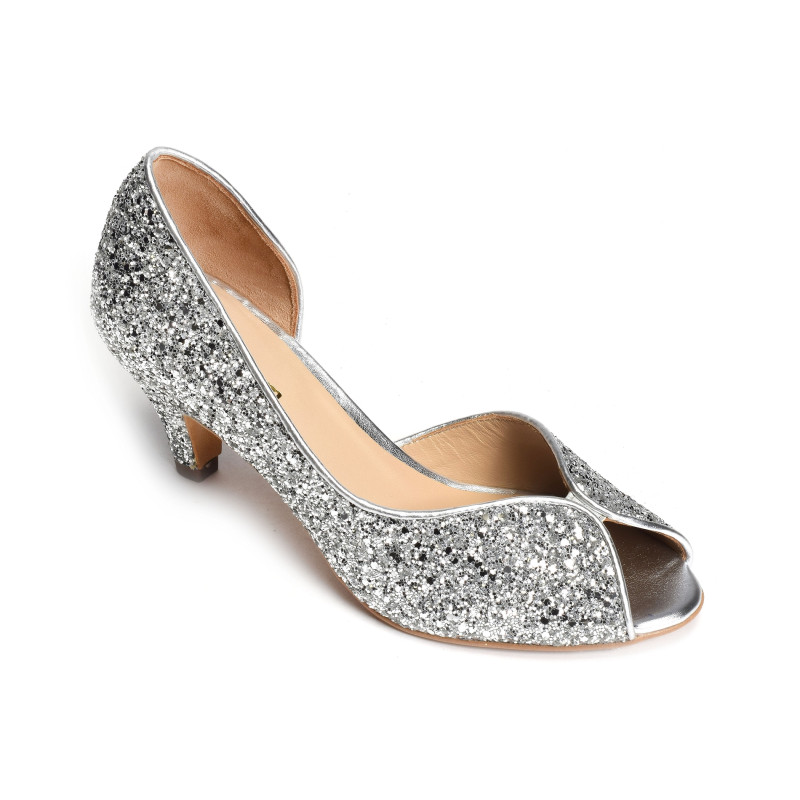 13890 Argent, Peep toes Qootum