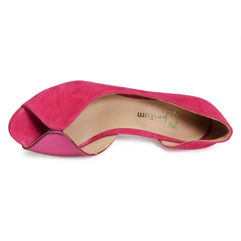 13470 Fuchsia, Peep toes Qootum