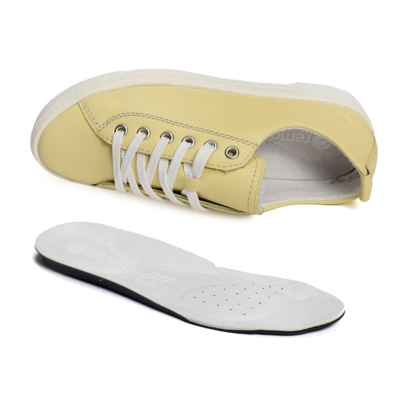 D0900 Jaune, Sneakers basses Remonte