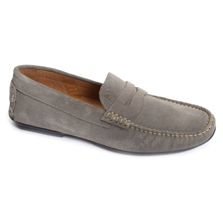 M09 Gris, Mocassins Pierre Cardin