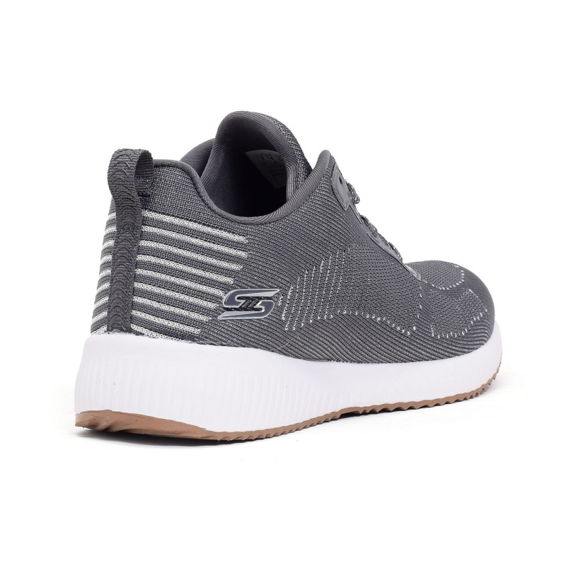 BOBS SQUAD Gris, Baskets running Skechers