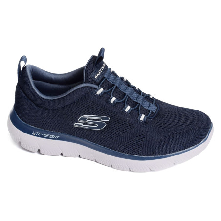 SUMMITS LOUVIN Marine, Baskets running Skechers