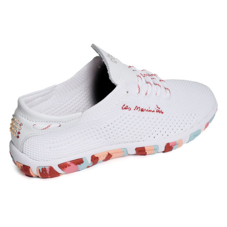 JAZARIA Blanc Multicolore, Chaussures basses TBS