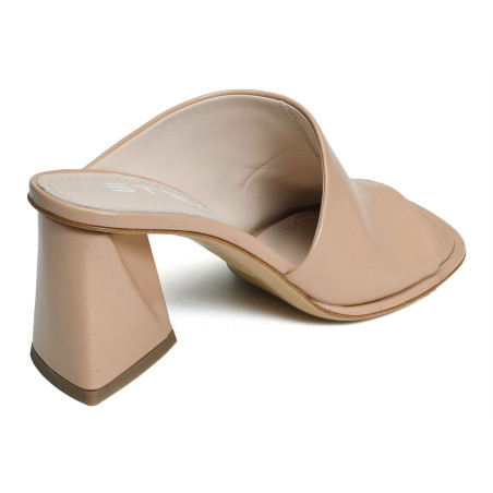 A5172 Beige, Mules Strategia