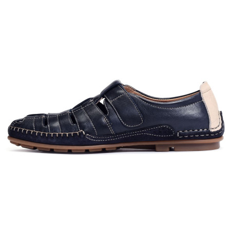 DORIAN F1175 Marine, Mocassins Fluchos