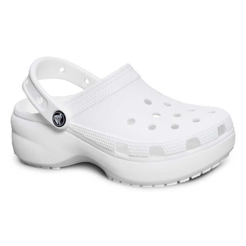 CLASSIC PLATFORM CLOG Blanc, Sabots Crocs