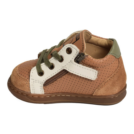 BOUBA ZIP BOX BOY Camel, Chaussures à Lacets Shoopom