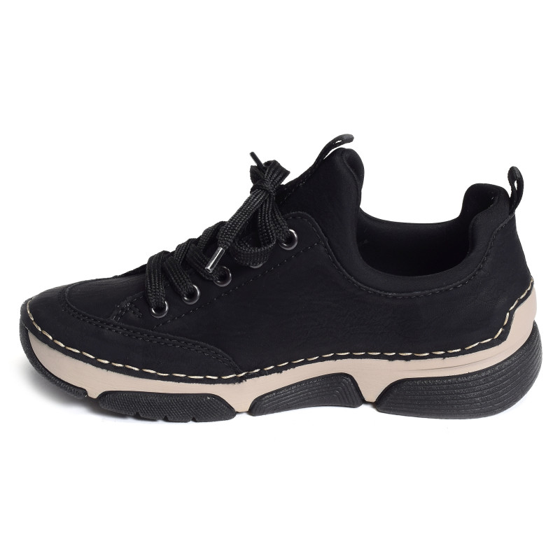 45973 Noir, Sneakers basses Rieker