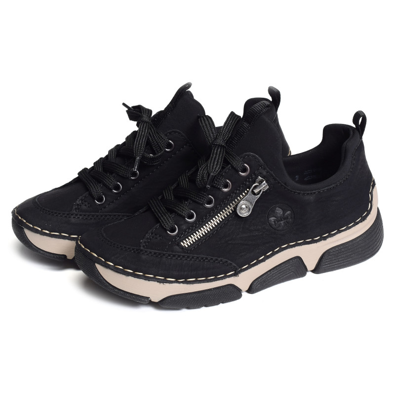 45973 Noir, Sneakers basses Rieker