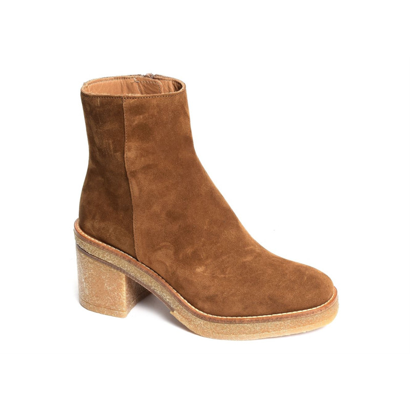 JANIS 2626 Camel, Bottines Alpe