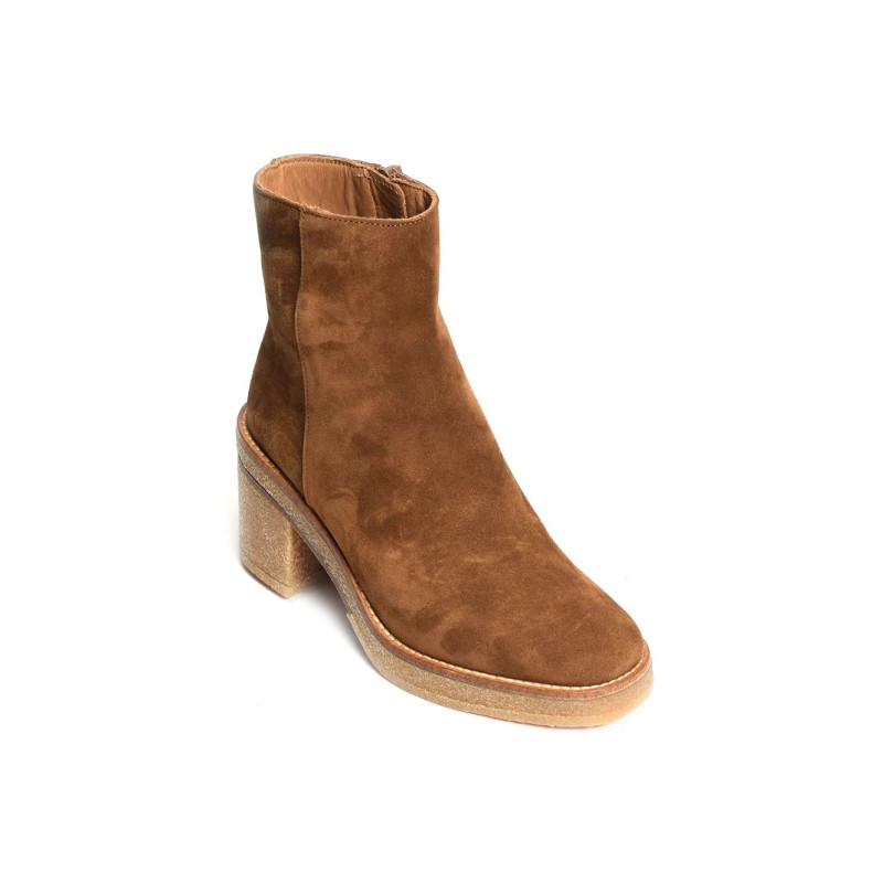 JANIS 2626 Camel, Bottines Alpe