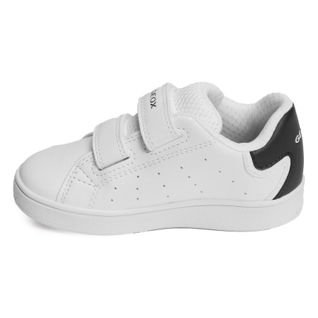 B ECLYPER BOY A Blanc Marine, Sneakers basses Geox