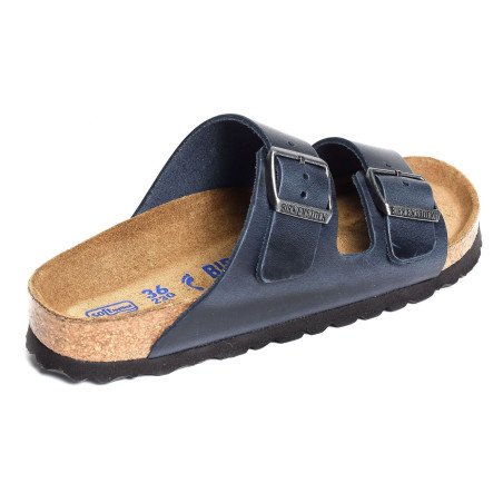 ARIZONA SFB CUIR W Marine, Mules Birkenstock