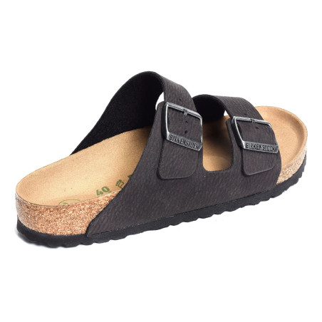 ARIZONA VEGAN Noir, Mules Birkenstock