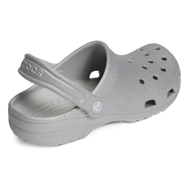 CLASSIC GLITTER CLOG Argent, Sabots Crocs