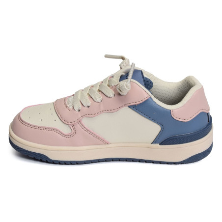 J WASHIBA D Blanc Rose, Sneakers basses Geox