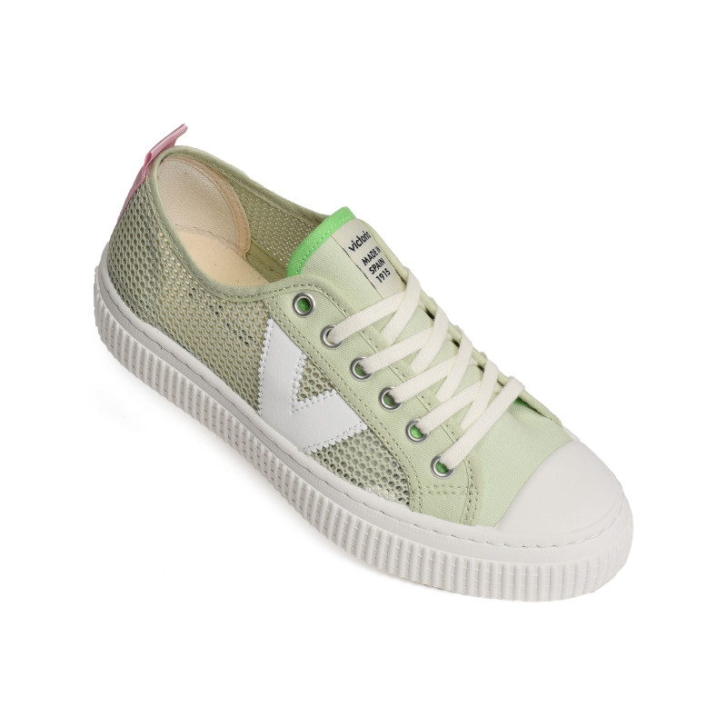 1176102 Vert, Chaussures basses Victoria