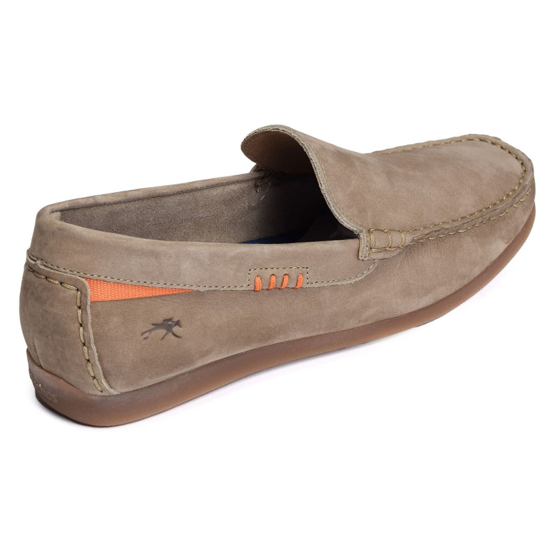 TROY F1729 Taupe, Mocassins Fluchos