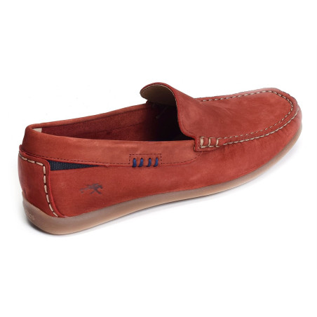 TROY F1729 Rouge, Mocassins Fluchos