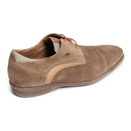 FABIO F1452 Taupe, Chaussures de Ville Fluchos