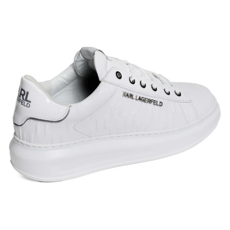 KAPRI MONOGRAM MEN Blanc, Sneakers basses Karl Lagerfeld