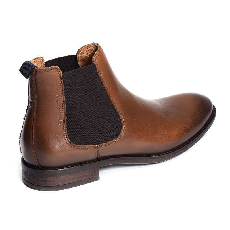 RUSE Cognac, Chelsea boots Redskins