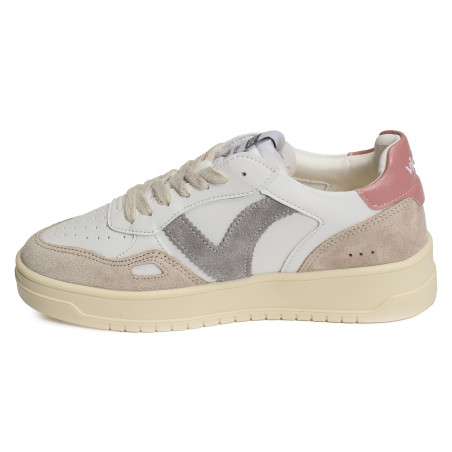 1257101 Blanc Rose, Sneakers basses Victoria