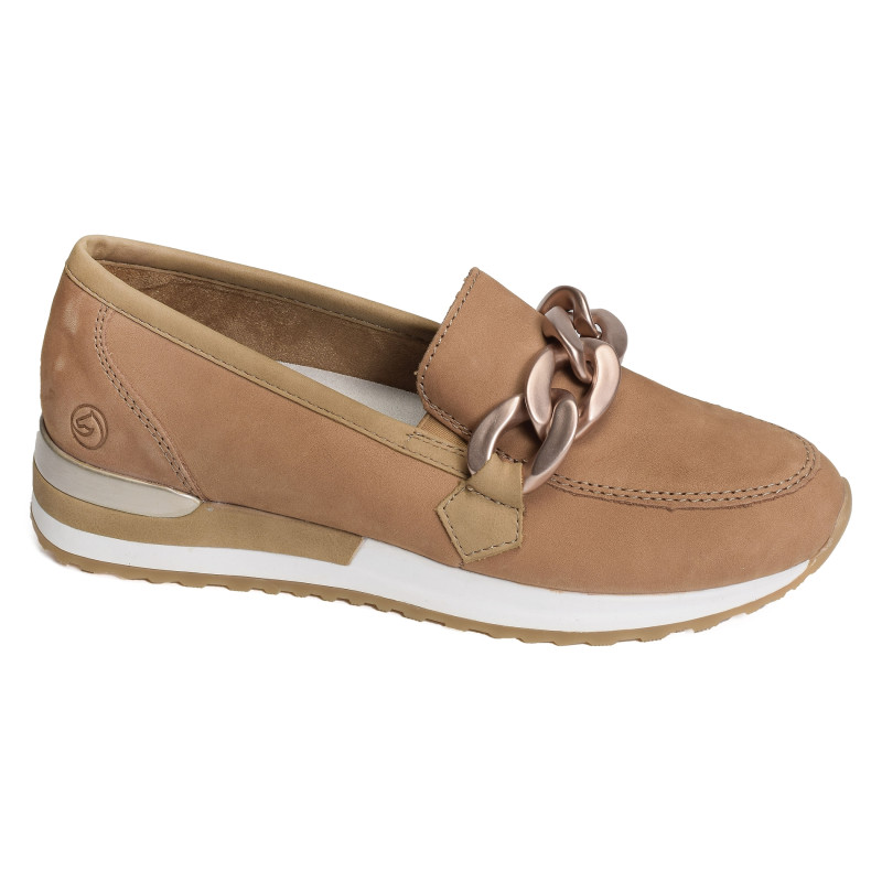 R2544 Beige, Mocassins Remonte