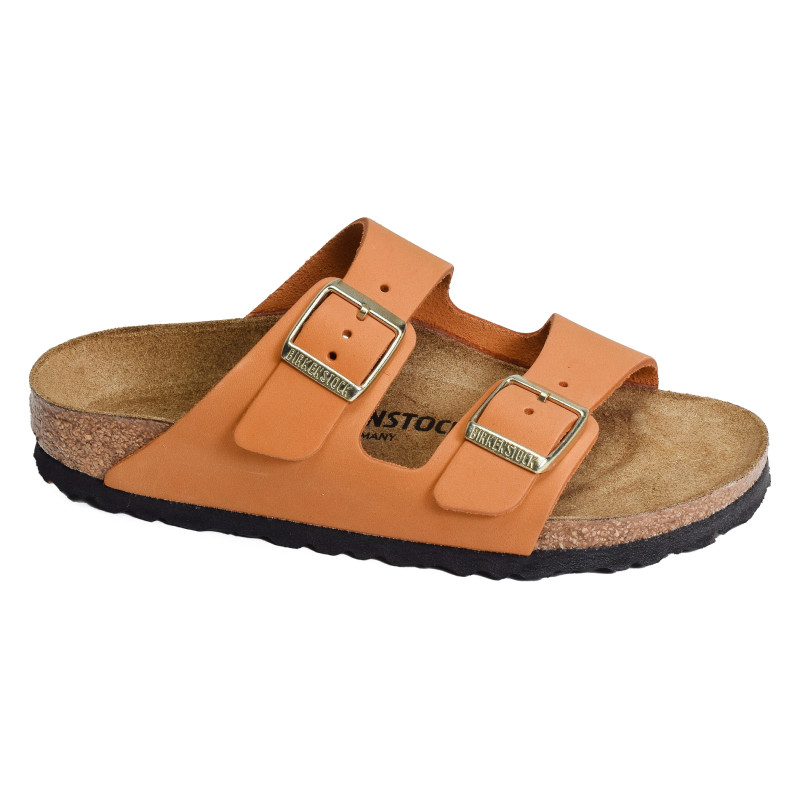 ARIZONA CUIR W Orange, Mules Birkenstock