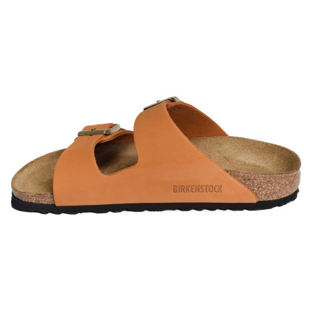 ARIZONA CUIR W Orange, Mules Birkenstock