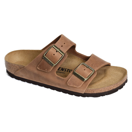 ARIZONA CUIR W Cognac, Mules Birkenstock