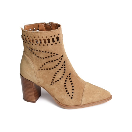 SENSES 5031 Camel, Bottines Alpe