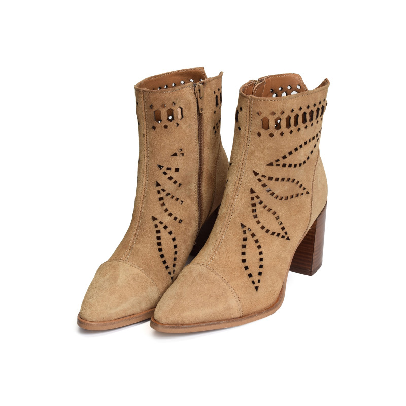 SENSES 5031 Camel, Bottines Alpe