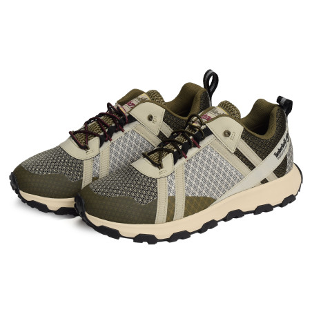 WINSOR TRAIL Kaki Taupe, Baskets running Timberland