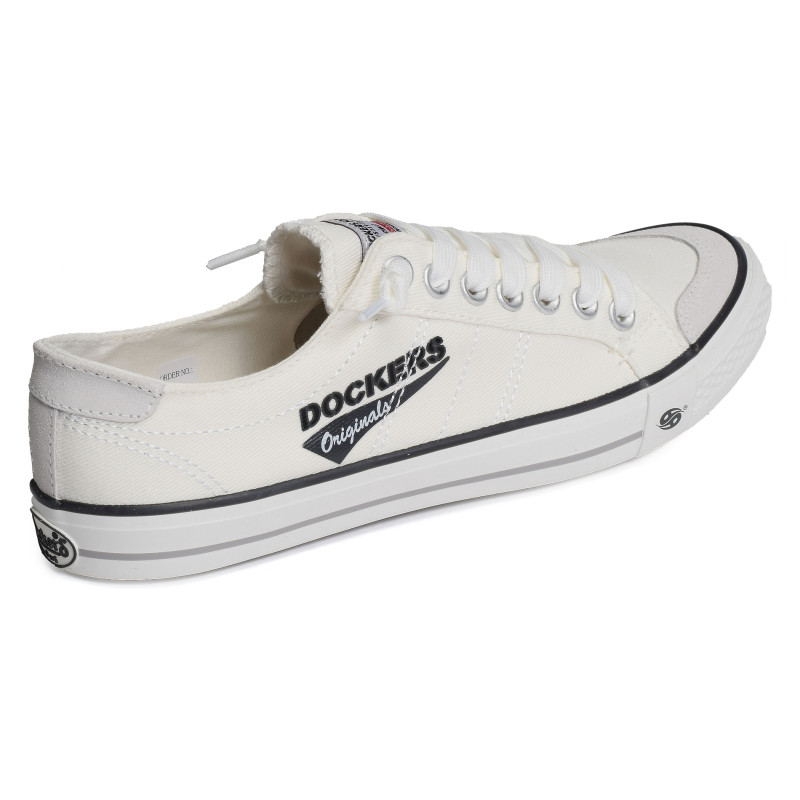 30ST027 Blanc, Chaussures basses Dockers