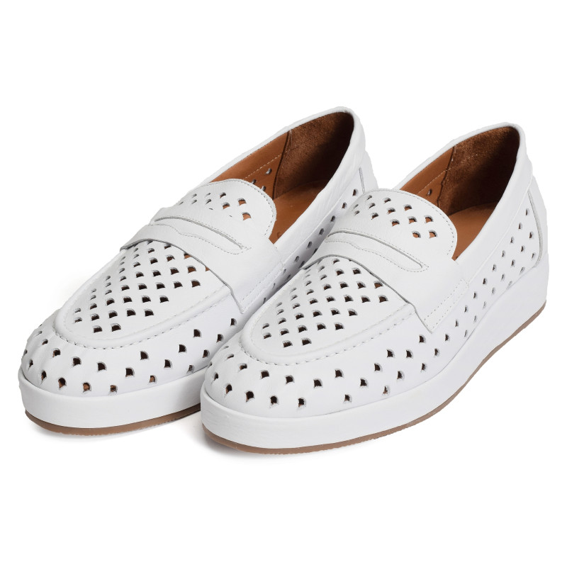 GOLMES Blanc, Mocassins K.Mary