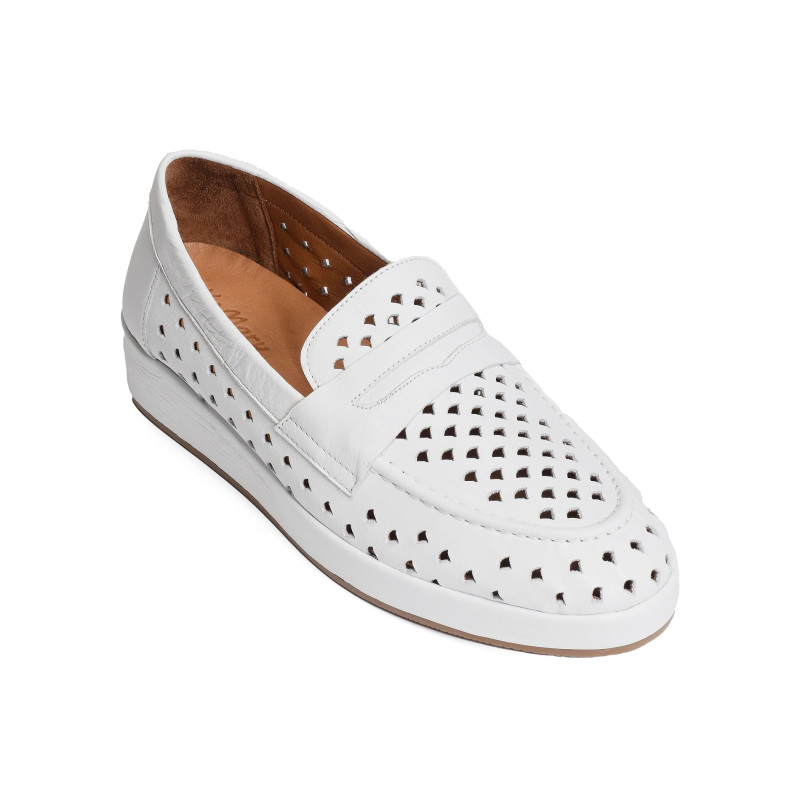 GOLMES Blanc, Mocassins K.Mary