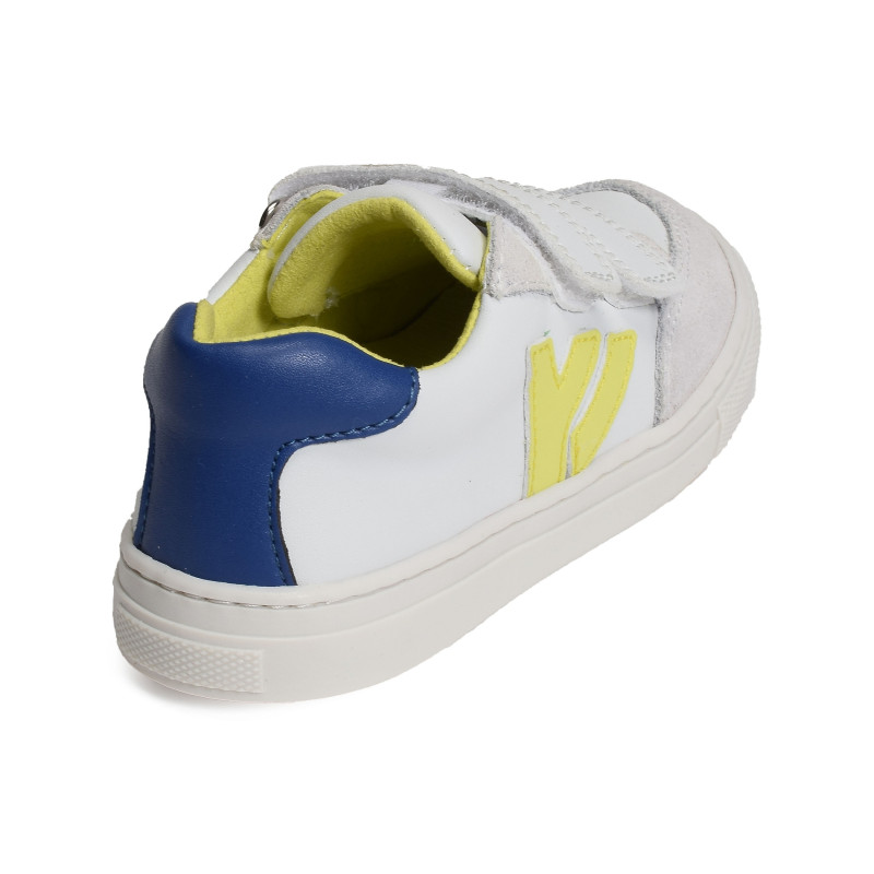 GAME Blanc Jaune, Sneakers basses Bellamy