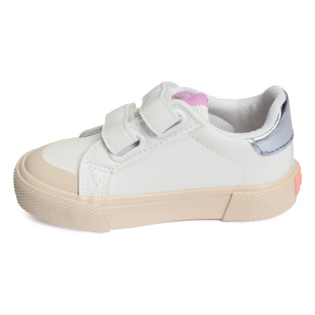 1065190 Blanc Argent, Sneakers basses Victoria