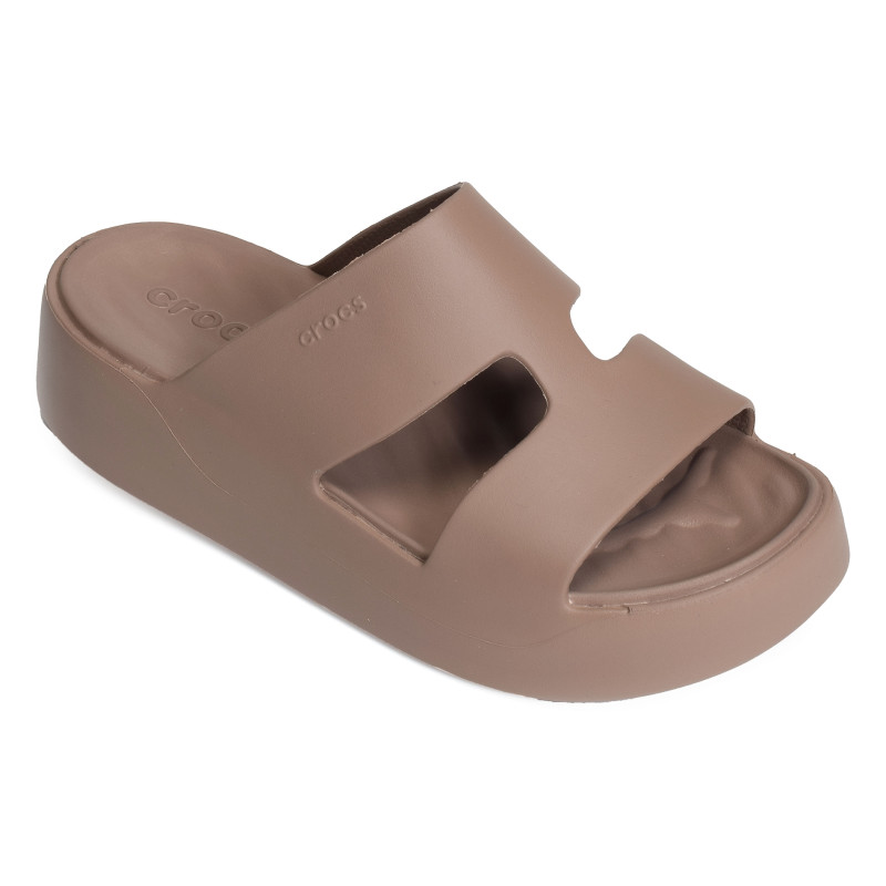 GETAWAY PLATFORM H STRAP Taupe, Mules Crocs